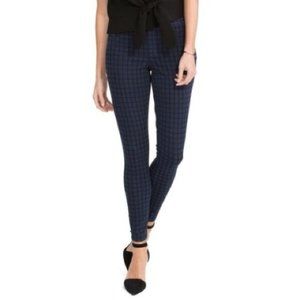 Spanx Jean-ish Ankle Leggings Plaid Jeggings